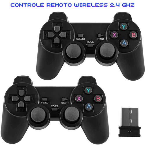 Novo Game Stick Ultra GD10 + De 30 mil Jogos + 2 Controles Sem Fio HDMI