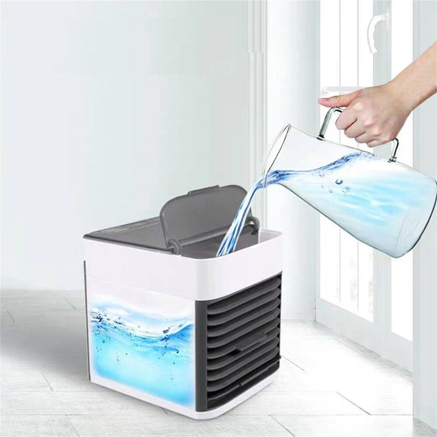Mini Ar Condicionado Climatizador e Umidificador Portátil