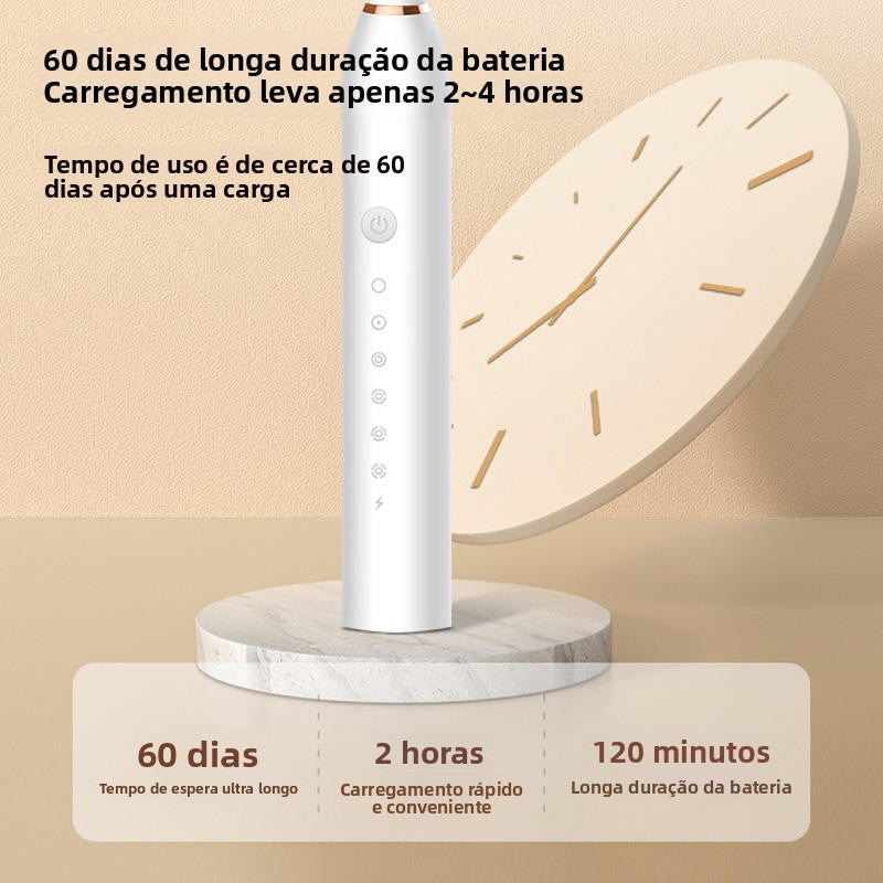 Escova de Dentes Elétrica Recarregável Bivolt PureFresh