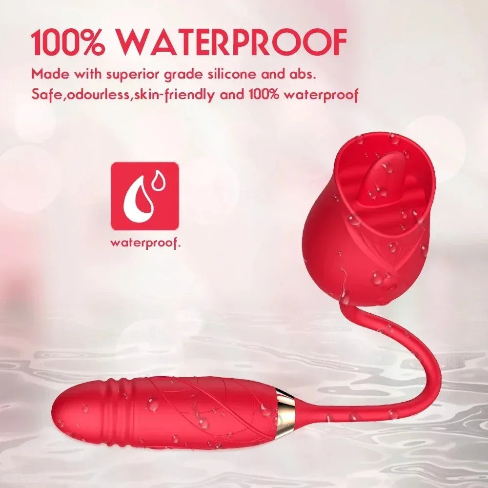 Toque Duplo - Vibrador 3 em 1 + Brinde Vibrador Golfinho
