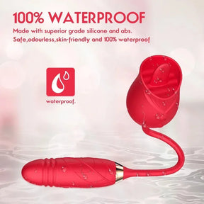 Toque Duplo - Vibrador 3 em 1 + Brinde Vibrador Golfinho