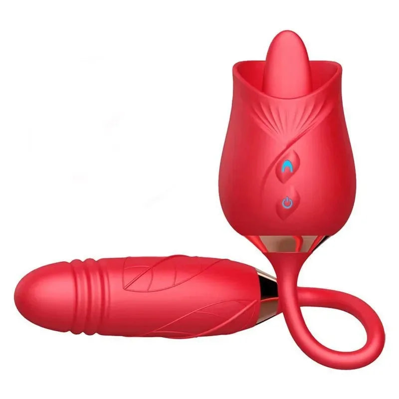Toque Duplo - Vibrador 3 em 1 + Brinde Vibrador Golfinho