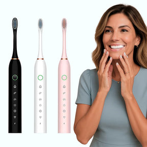 Escova de Dentes Elétrica Recarregável Bivolt PureFresh
