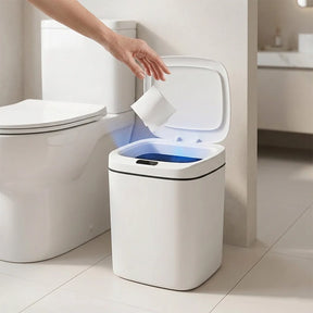 Lixeira Automática Smart 13 Litros Com Sensor de Proximidade e Toque