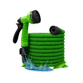 Mangueira Mágica Expansível 30 Metros com Bico Pulverizador Multiuso HidroFlex – Jardim e Limpeza