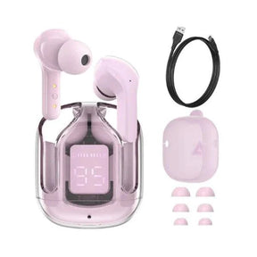 Fone de Ouvido Bluetooth TWS T6 Crystal - Loja Marviva