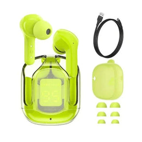 Fone de Ouvido Bluetooth TWS T6 Crystal - Loja Marviva